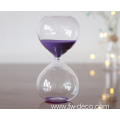 glass borosilicate hourglass sand timers /Blue Sand Timer